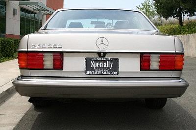 1986 MERCEDES-BENZ 560SEC Benicia CA 94510 Photo #0006812A