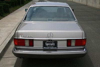 1986 MERCEDES-BENZ 560SEC Benicia CA 94510 Photo #0006812A