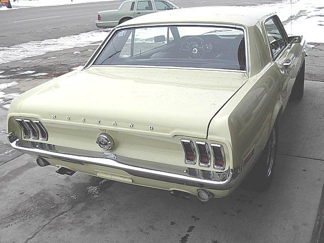 1968 FORD MUSTANG Salt Lake UT 84101 Photo #0007073A