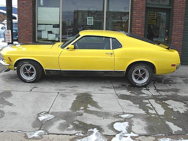 1970 FORD MUSTANG MACH1 Salt Lake UT 84101 Photo #0007074A