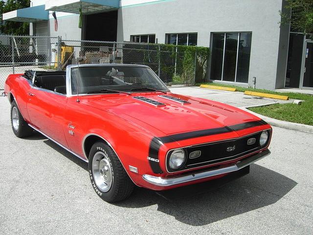 1968 CHEVROLET CAMARO SS Pompano Beach FL 33064 Photo #0007181A