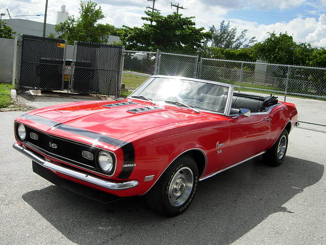 1968 CHEVROLET CAMARO SS Pompano Beach FL 33064 Photo #0007181A