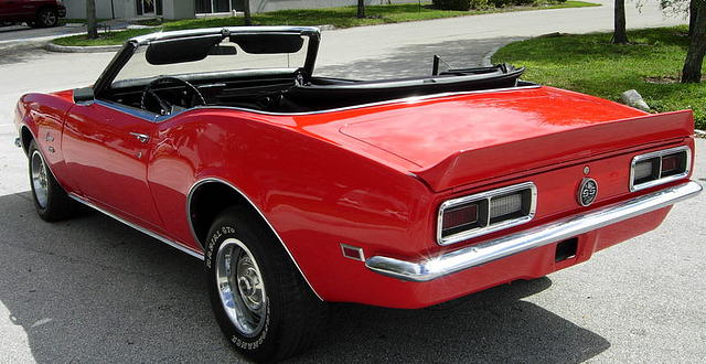 1968 CHEVROLET CAMARO SS Pompano Beach FL 33064 Photo #0007181A