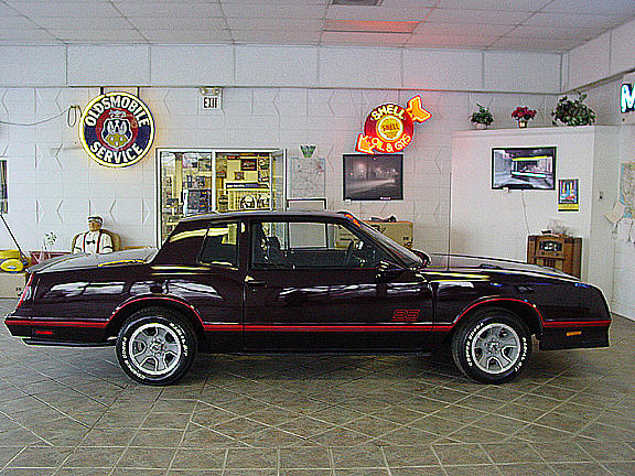 1987 CHEVROLET MONTE CARLO SS Spring Grove IL 60081 Photo #0007248A