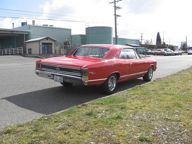 1967 CHEVROLET CHEVELLE Tacoma WA 98409 Photo #0007306A