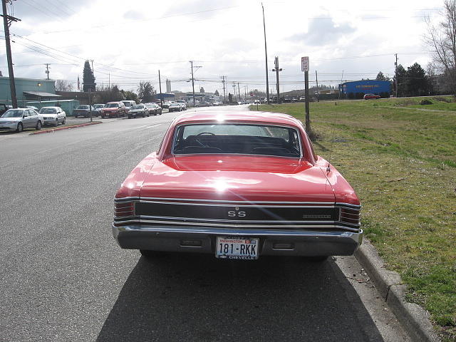 1967 CHEVROLET CHEVELLE Tacoma WA 98409 Photo #0007306A