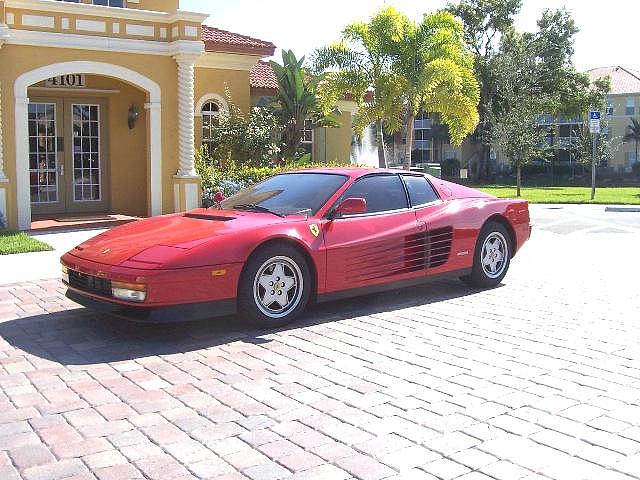 1989 FERRARI TESTAROSSA Ft Myers FL 33901 Photo #0007553A