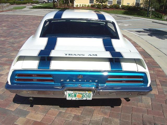 1969 PONTIAC TRANS AM Ft Myers FL 33901 Photo #0007560A