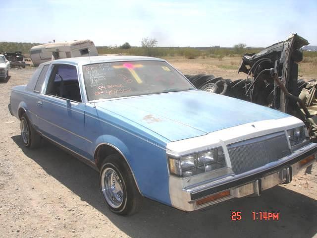 1984 BUICK REGAL Phoenix AZ 85085 Photo #0007696A