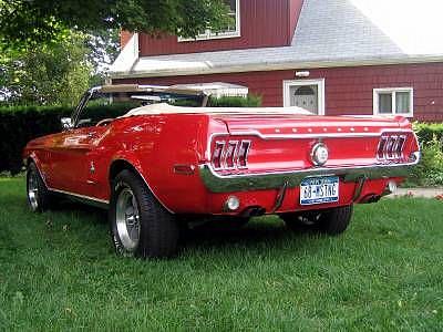 1968 FORD MUSTANG Volo IL 60073 Photo #0007969A