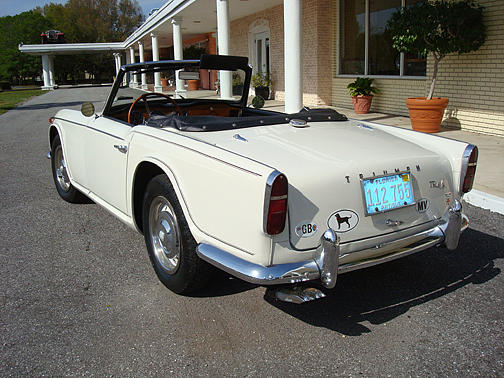 1965 TRIUMPH TR4A Sarasota FL 34243 Photo #0008188A