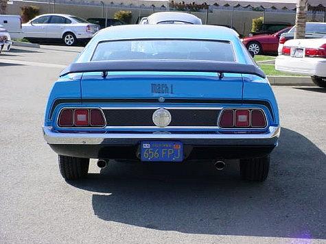 1972 FORD MUSTANG II MACH1 Redlands CA 92373 Photo #0008382A