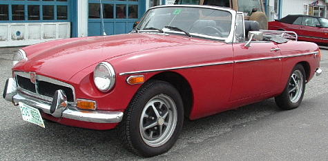 1973 MG MGB Rye NH 03870 Photo #0008984A