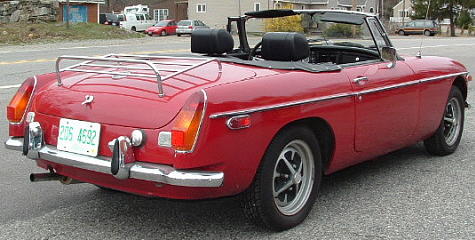 1973 MG MGB Rye NH 03870 Photo #0008984A