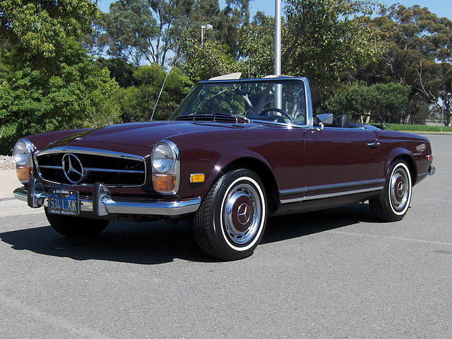 1971 MERCEDES BENZ 280SL San Diego CA 92101 Photo #0009122A