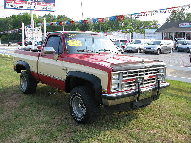 1987 CHEVROLET C10 Anniston AL 36206 Photo #0009630A