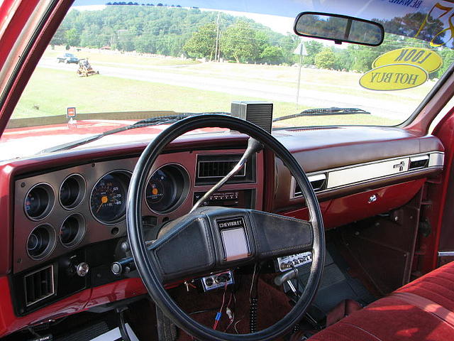 1987 CHEVROLET C10 Anniston AL 36206 Photo #0009630A