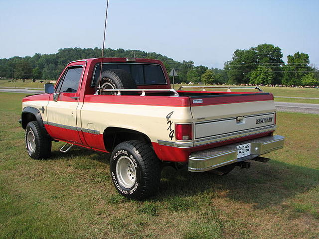 1987 CHEVROLET C10 Anniston AL 36206 Photo #0009630A