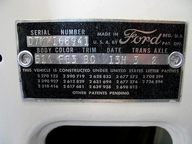 1957 FORD SKYLINER Davenport IA 52801 Photo #0010119A