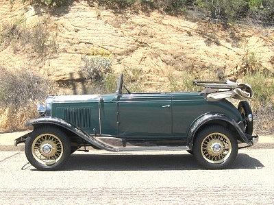 1931 CHEVROLET TOURING Jamul CA 91935 Photo #0010231A