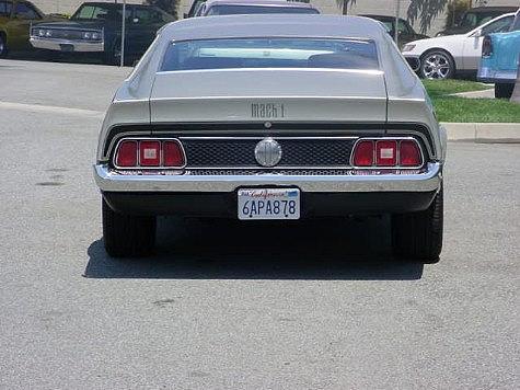 1971 FORD MUSTANG MACH1 Redlands CA 92373 Photo #0010287A