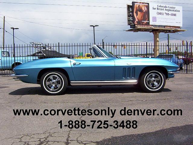 1965 CHEVROLET CORVETTE STINGRAY Englewood CO 80110 Photo #0010347A