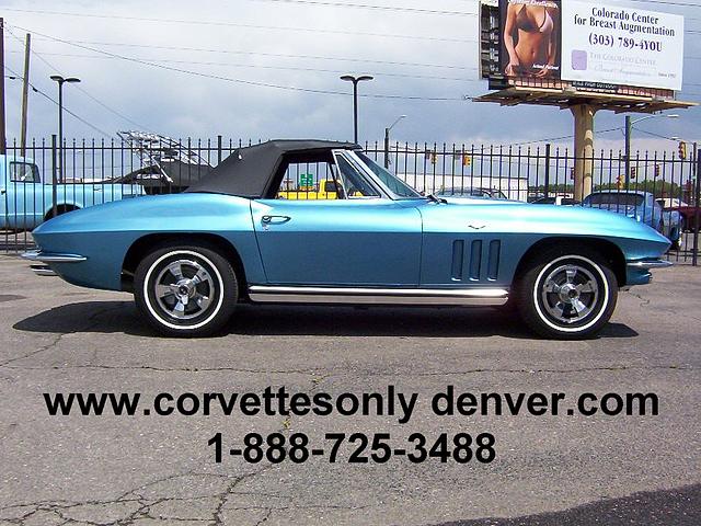 1965 CHEVROLET CORVETTE STINGRAY Englewood CO 80110 Photo #0010347A