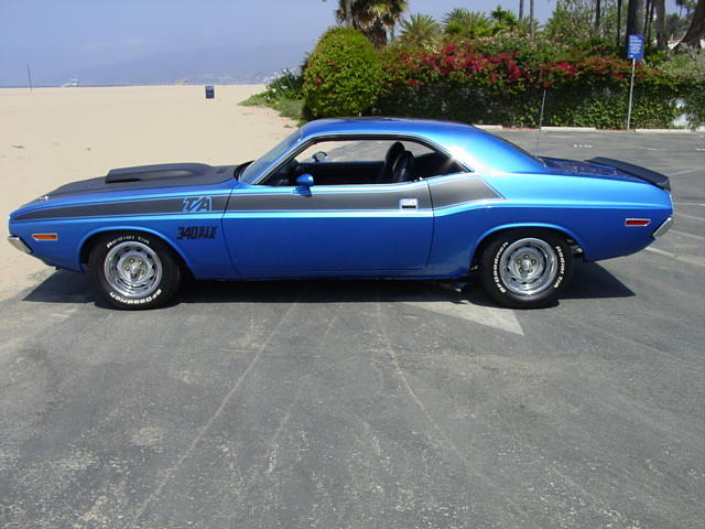 1970 DODGE CHALLENGER T/A Santa Monica CA 90401 Photo #0010385A