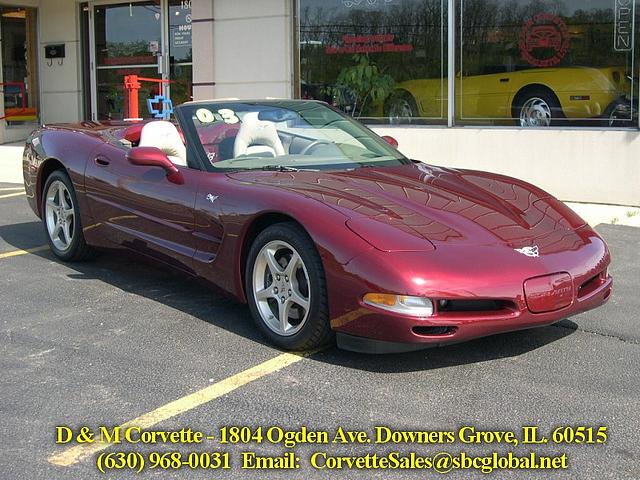 2003 CHEVROLET CORVETTE (50TH ANNIV) Downers Grove IL 60515 Photo #0010440A