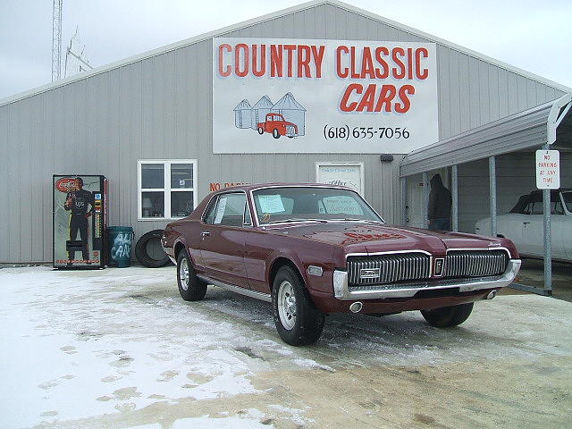 1968 MERCURY COUGAR Staunton IL 62088 Photo #0010608A