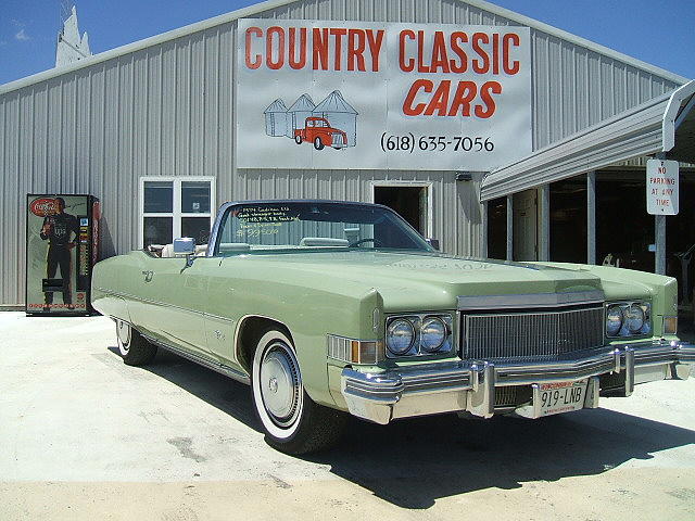 1974 CADILLAC ELDORADO Staunton IL 62088 Photo #0010871A