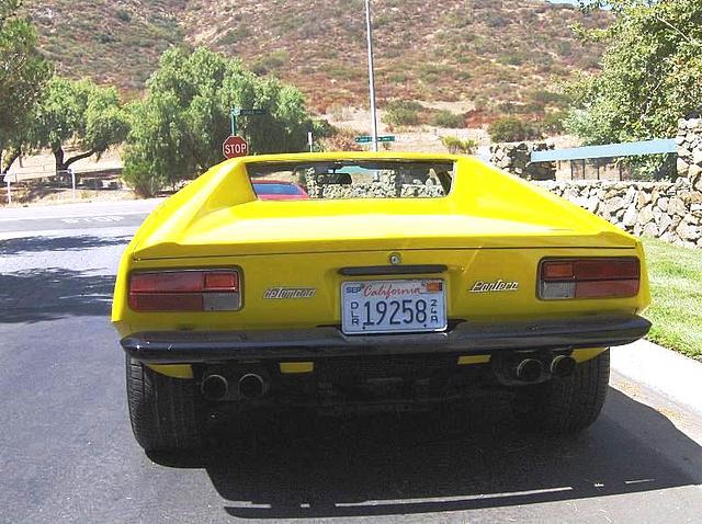 1973 DE TOMASO PANTERA Jamul CA 91935 Photo #0011163A