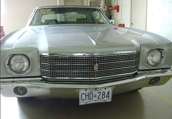 1970 CHEVROLET MONTE CARLO Niagara Falls ON L2H 1J3 Photo #0011164A