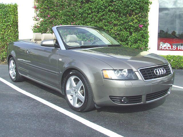 2004 AUDI A4 1 8T CABRIOLET West Palm Beach FL 33409 Photo #0011419A