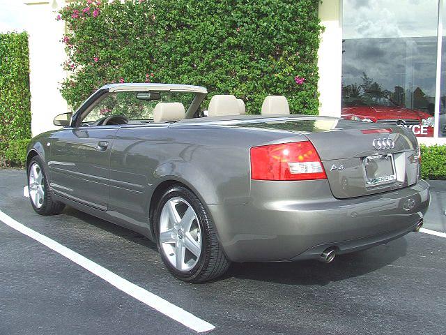 2004 AUDI A4 1 8T CABRIOLET West Palm Beach FL 33409 Photo #0011419A