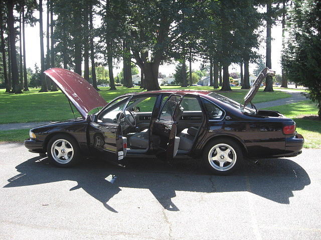 1996 CHEVROLET IMPALA SS Tacoma WA 98409 Photo #0011462A