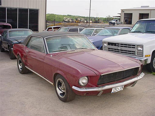 1967 FORD MUSTANG New Braunfels TX 78132 Photo #0011495A