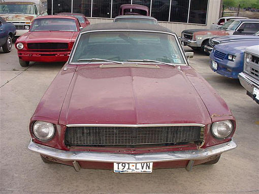 1967 FORD MUSTANG New Braunfels TX 78132 Photo #0011495A