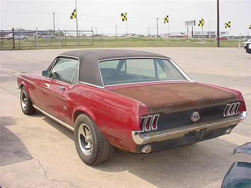 1967 FORD MUSTANG New Braunfels TX 78132 Photo #0011495A