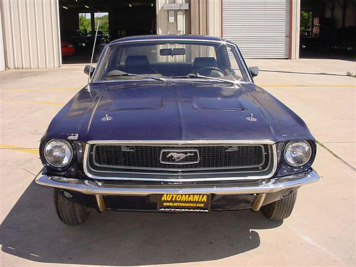 1968 FORD MUSTANG New Braunfels TX 78132 Photo #0011496A