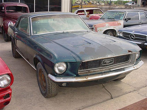 1968 FORD MUSTANG New Braunfels TX 78132 Photo #0011498A