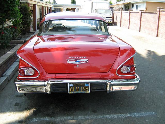 1958 CHEVROLET BISCAYNE Hayward CA 94541 Photo #0011634A