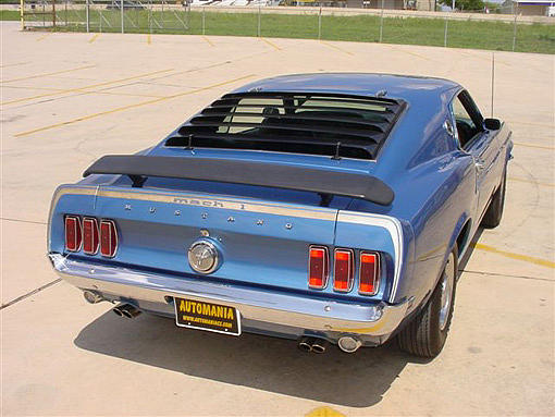 1969 FORD MUSTANG MACH1 New Braunfels TX 78132 Photo #0011711A