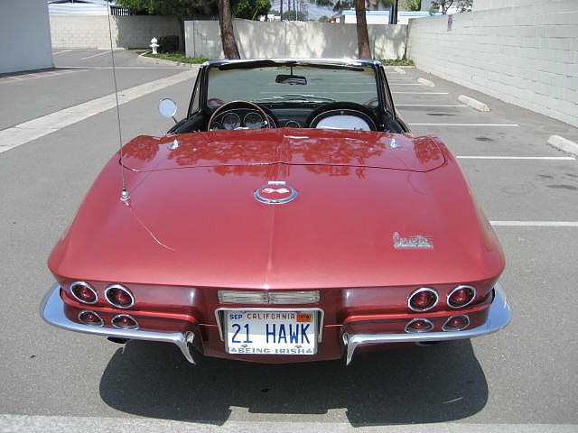 1967 CHEVROLET CORVETTE Costa Mesa CA 92626 Photo #0012224A