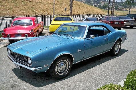 1968 CHEVROLET CAMARO Redlands CA 92373 Photo #0012311A