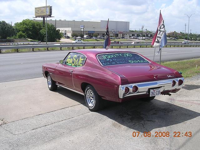 1971 CHEVROLET CHEVELLE MALIBU McNeil TX 78651 Photo #0012372A