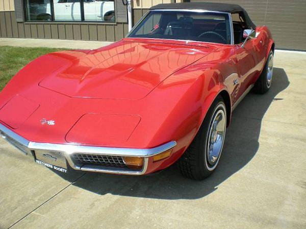 1972 CHEVROLET CORVETTE North Canton OH 44720 Photo #0012722A