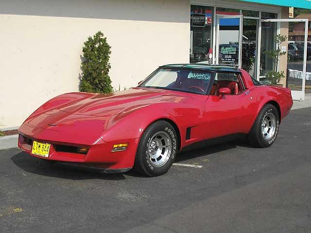 1981 CHEVROLET CORVETTE Eugene OR 97402 Photo #0012964A