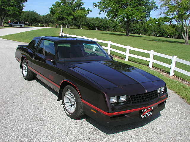 1988 CHEVROLET MONTE CARLO SS Orlando FL 32806 Photo #0013025A