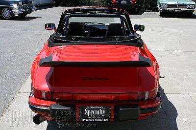 1988 PORSCHE 911 Benicia CA 94510 Photo #0013264A